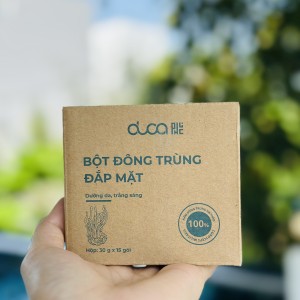 Bột đắp mặt đông trùng hạ thảo Duca