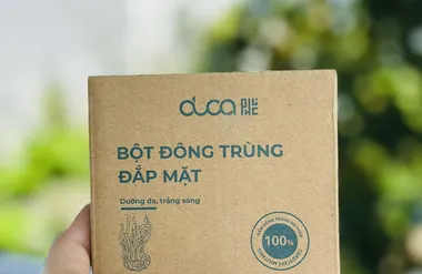 Bột đắp mặt đông trùng hạ thảo Duca